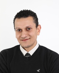 Portrait of author Ahmed Salama